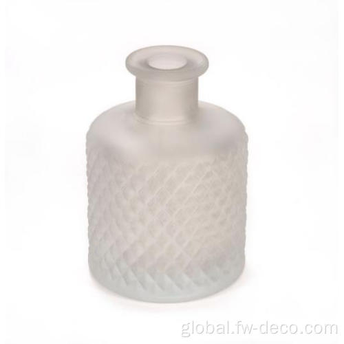 Diffuser Bottles Glass Matte White and black reed diffuser glass bottle Manufactory